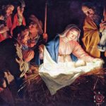 a nativity scene
